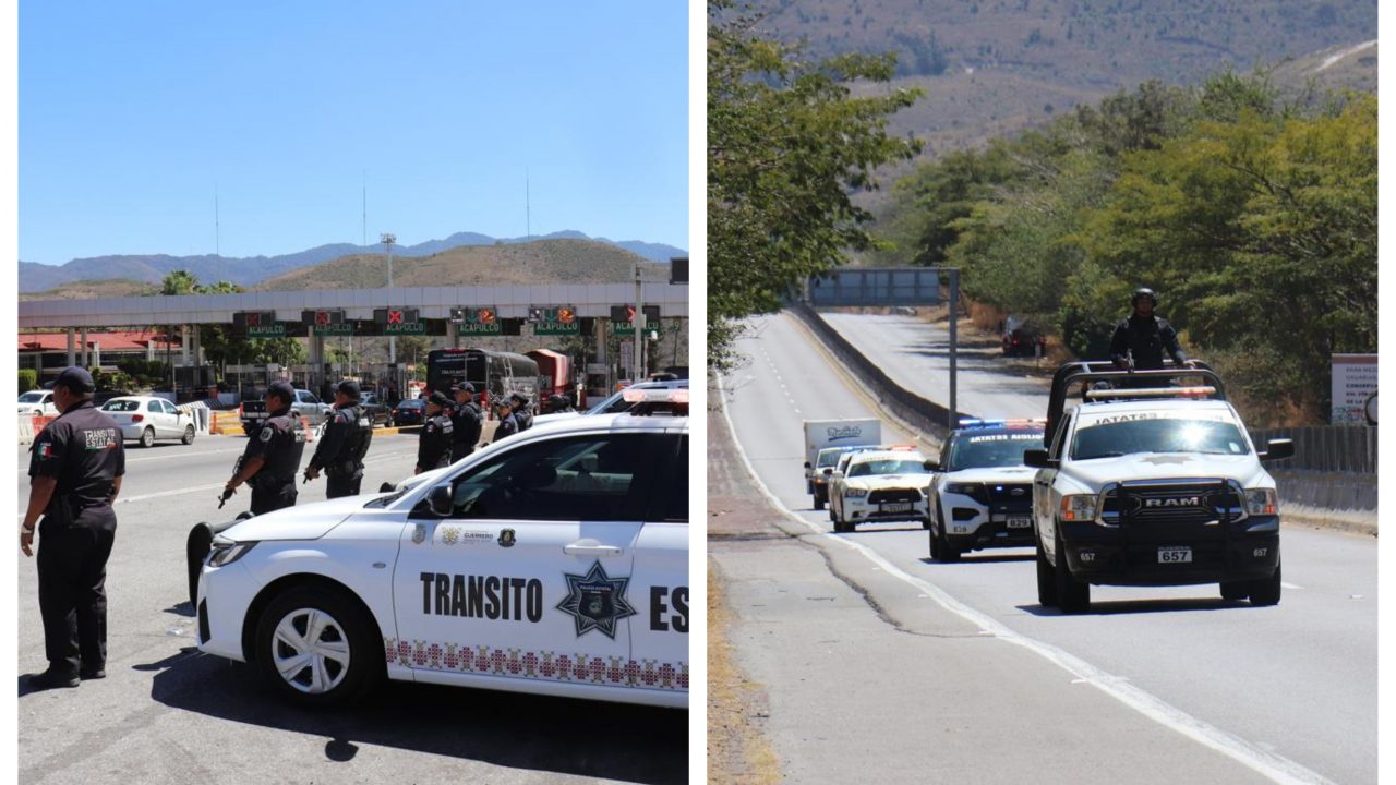 Carreteras de Guerrero operan con normalidad y bajo vigilancia permanente