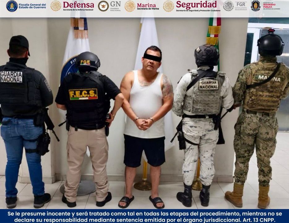 FGEGuerrero cumplimenta orden de reaprehensión por secuestro en Acapulco