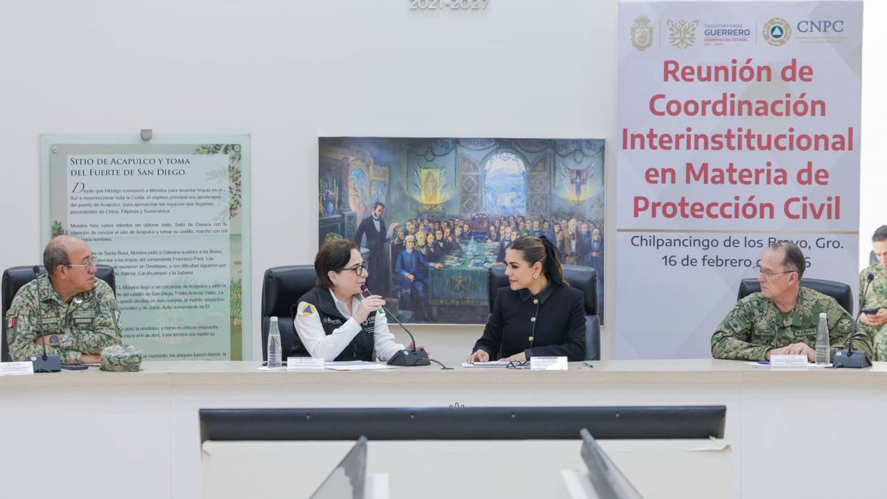 Evelyn Salgado y Laura Velázquez refuerzan rutas de acción de Protección Civil y Gestión de Riesgos en Guerrero 