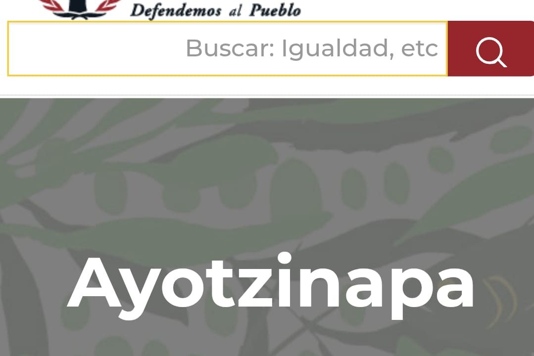 CNDH SE DECLARA IMPOSIBILITADA PARA INTEGRAR UNA COMISIÓN DE LA VERDAD DEL CASO IGUALA