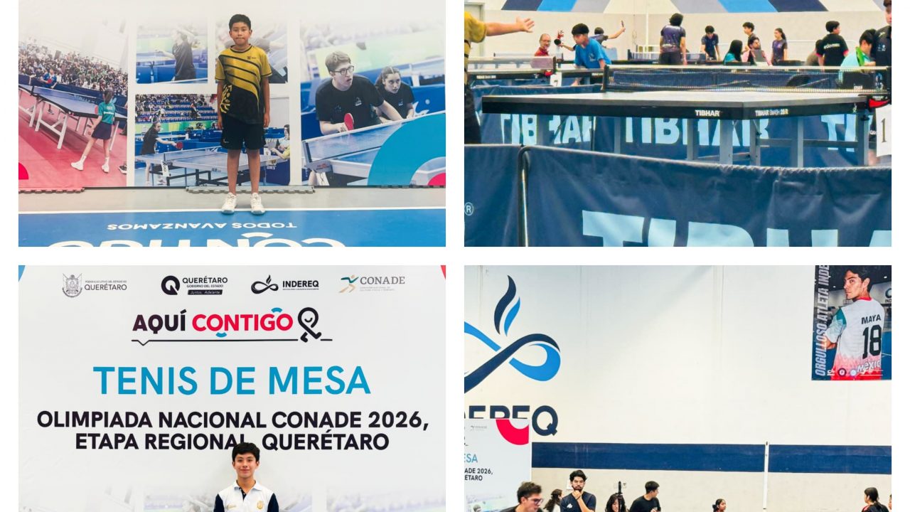 Tenistas de Mesa guerrerenses califican en primer lugar a la fase Nacional de los Juegos CONADE 2026