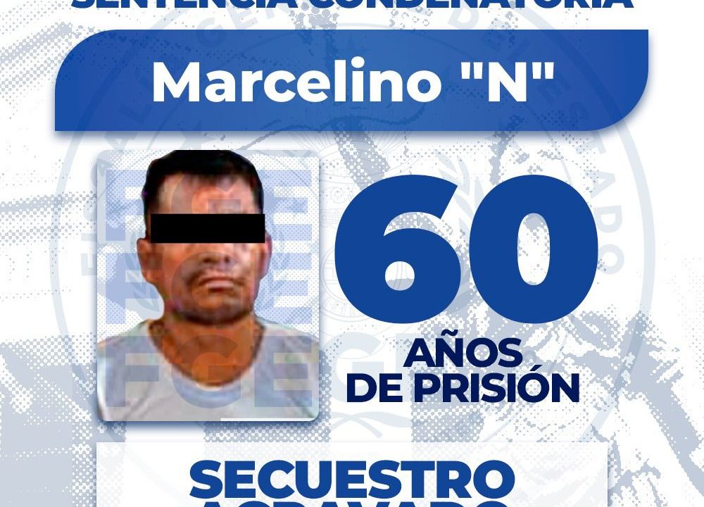 FGEGuerrero OBTIENE SENTENCIA de 60 años de prisión por secuestro agravado en Metlatónoc
