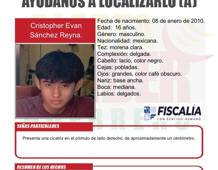 ALERTA POR DESAPARICIÓN DE UNA JOVEN Y DOS ADOLESCENTES