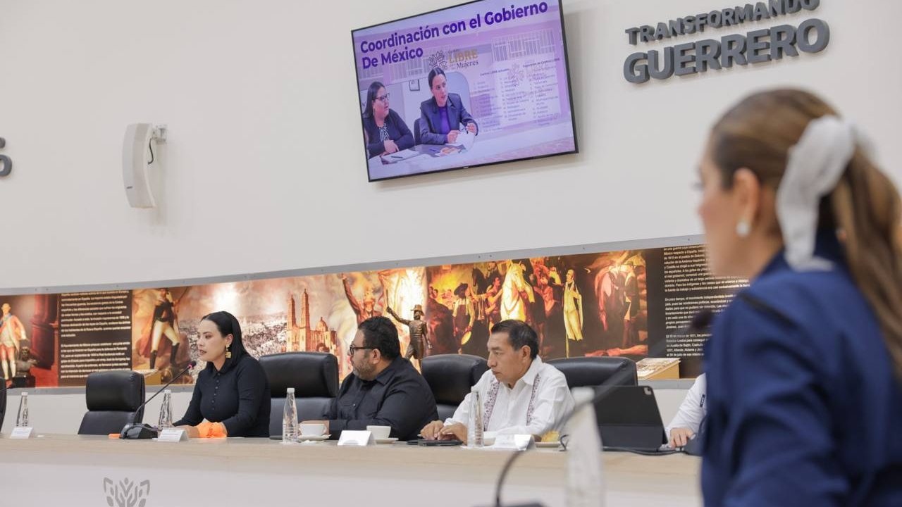 LA GOB. EVELYN SALGADO FORTALECE TRABAJO A FAVOR DE UNA VIDA LIBRE DE VIOLENCIAL