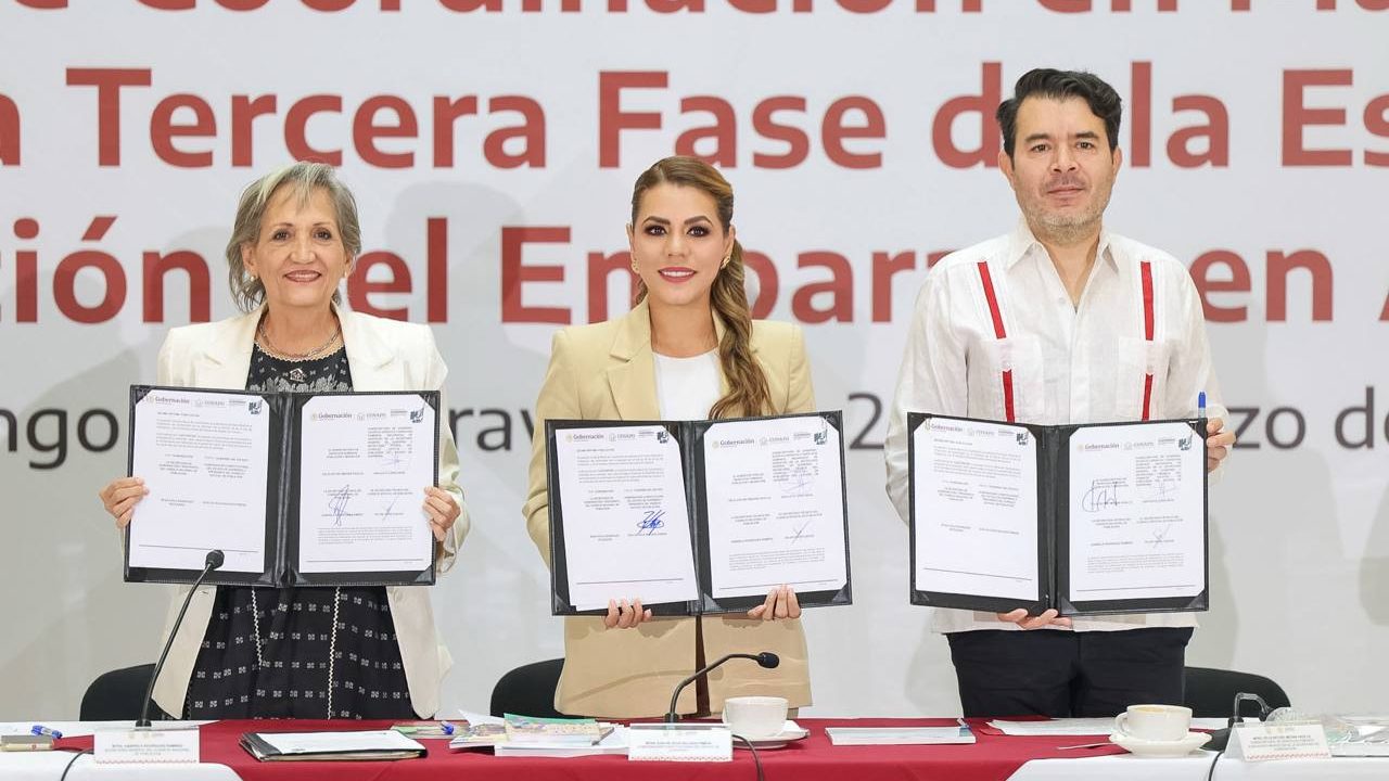 Evelyn Salgado refuerza estrategia contra embarazo adolescente; priorizan derechos infantiles sobre usos y costumbres
