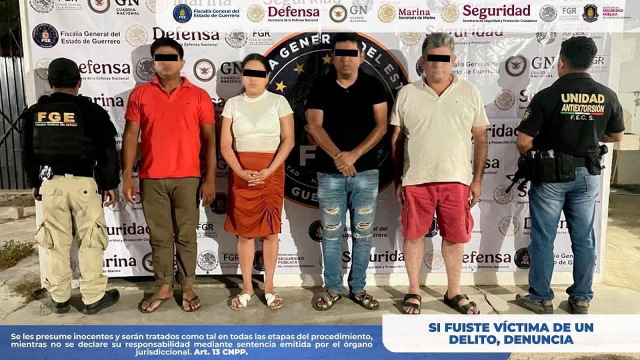 TecpanDeGaleana | Rescatan a dos personas y detienen a cinco secuestradores en Tecpan.